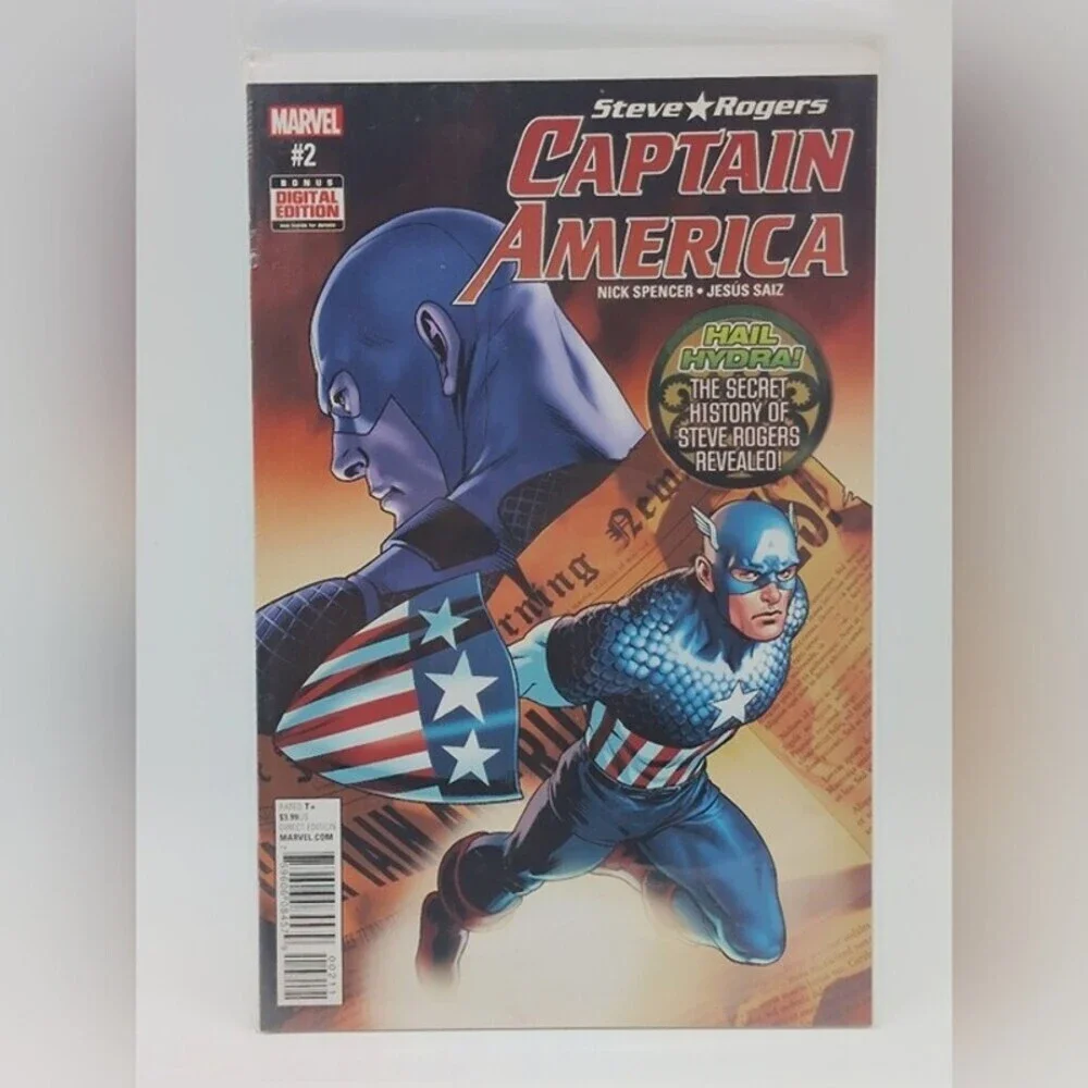 Captain America Steve Rogers Set Of 10 Comic Book Collection